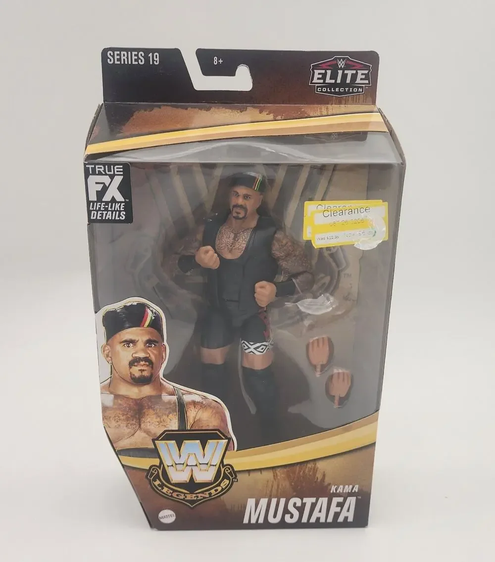 WWE Elite Legends Series 19 Nation Of Domination Kama Mustafa New